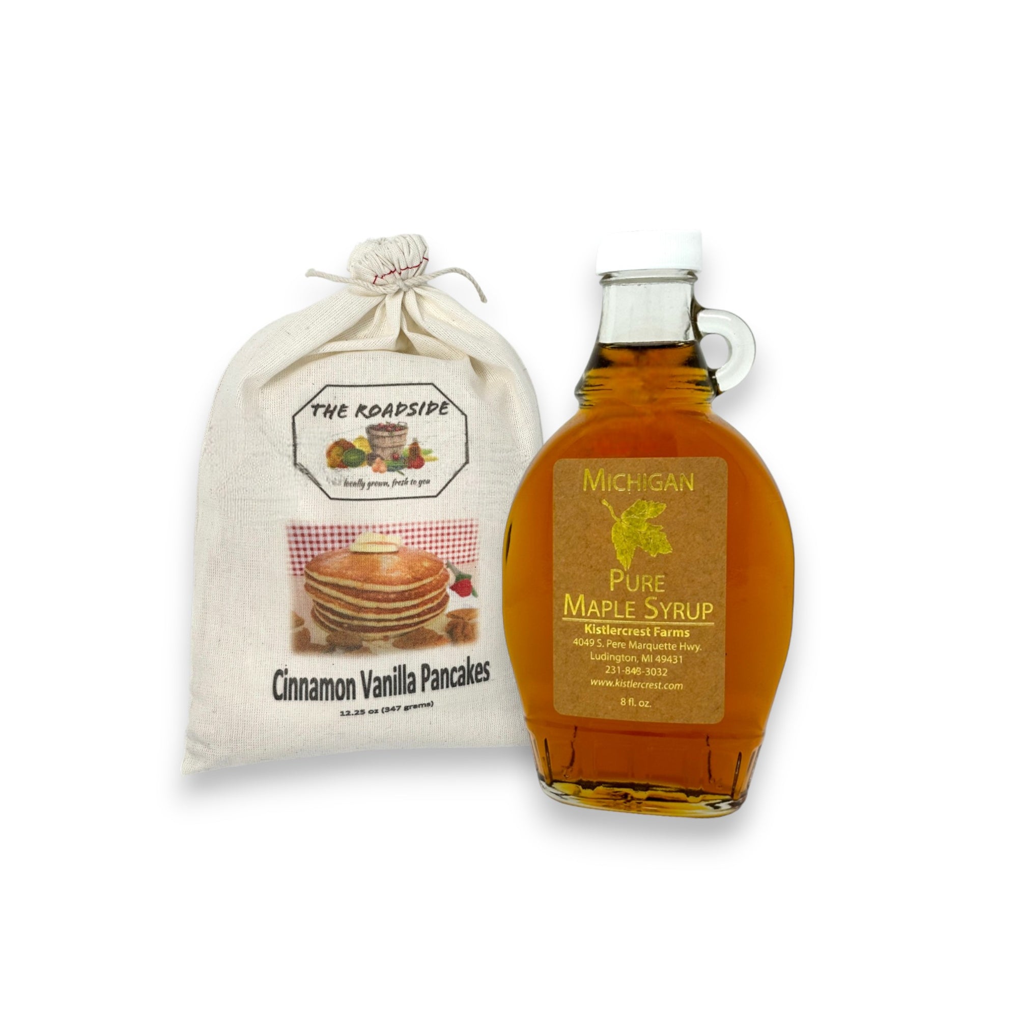 Breakfast Bundle- Pancakes and Maple Syrup.