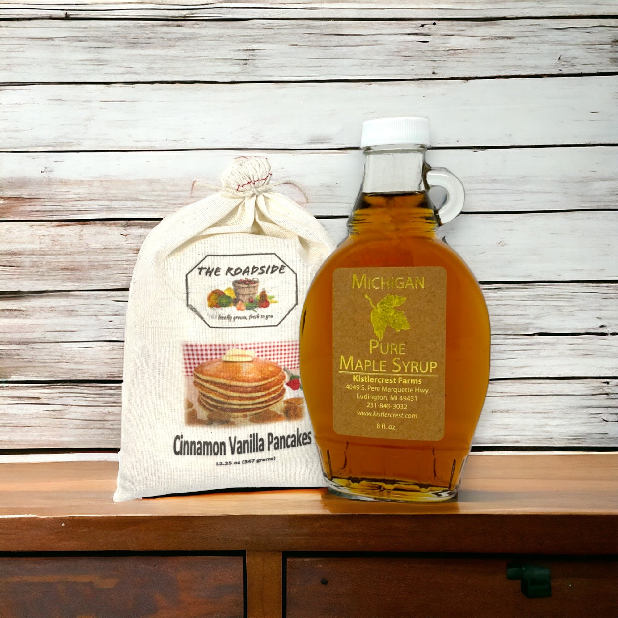 Breakfast Bundle- Pancakes and Maple Syrup.