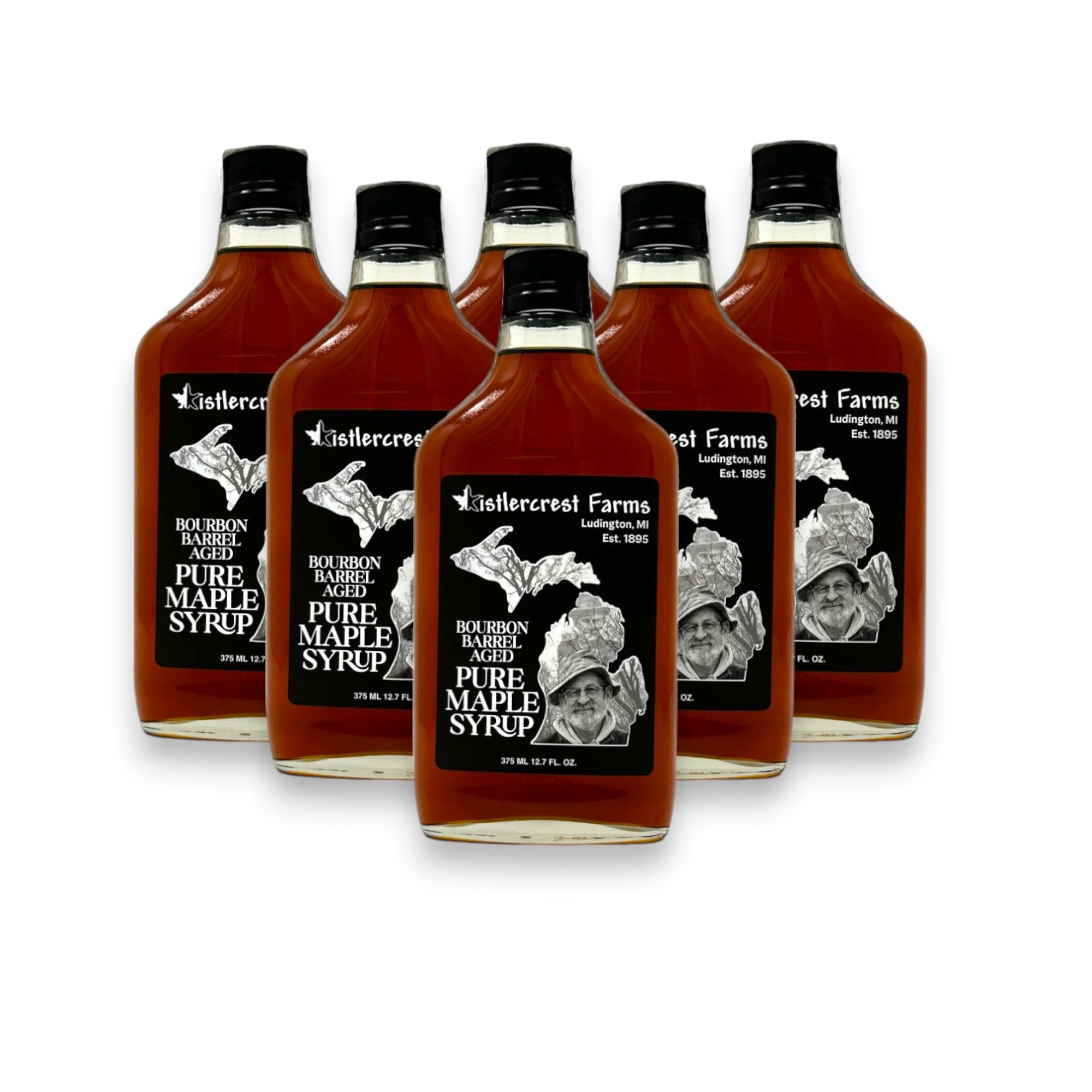 Bourbon Barrel Aged Maple Syrup.