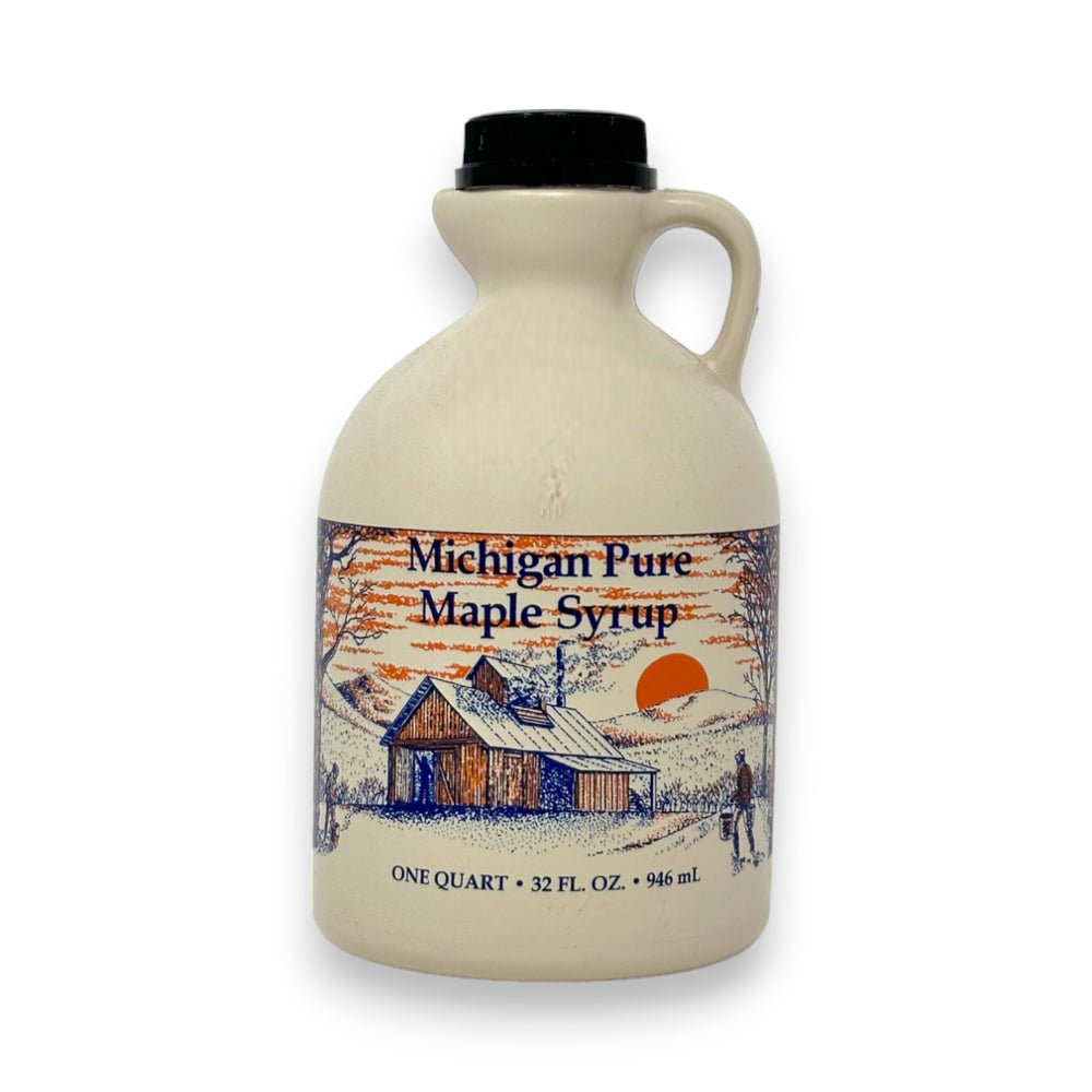 Pure Michigan Maple Syrup - 1 Quart Jug.