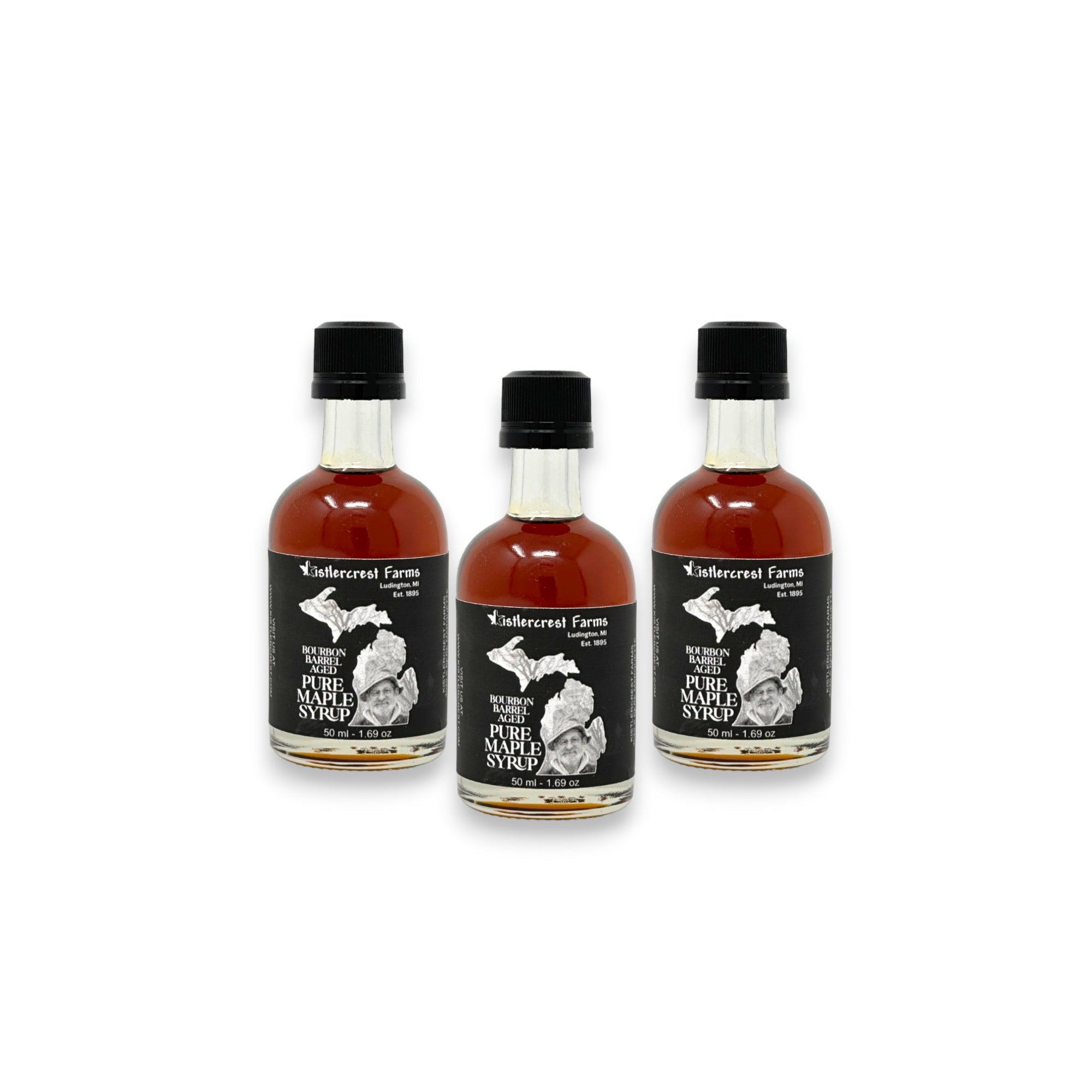 Bourbon Barrel Aged Maple Syrup.