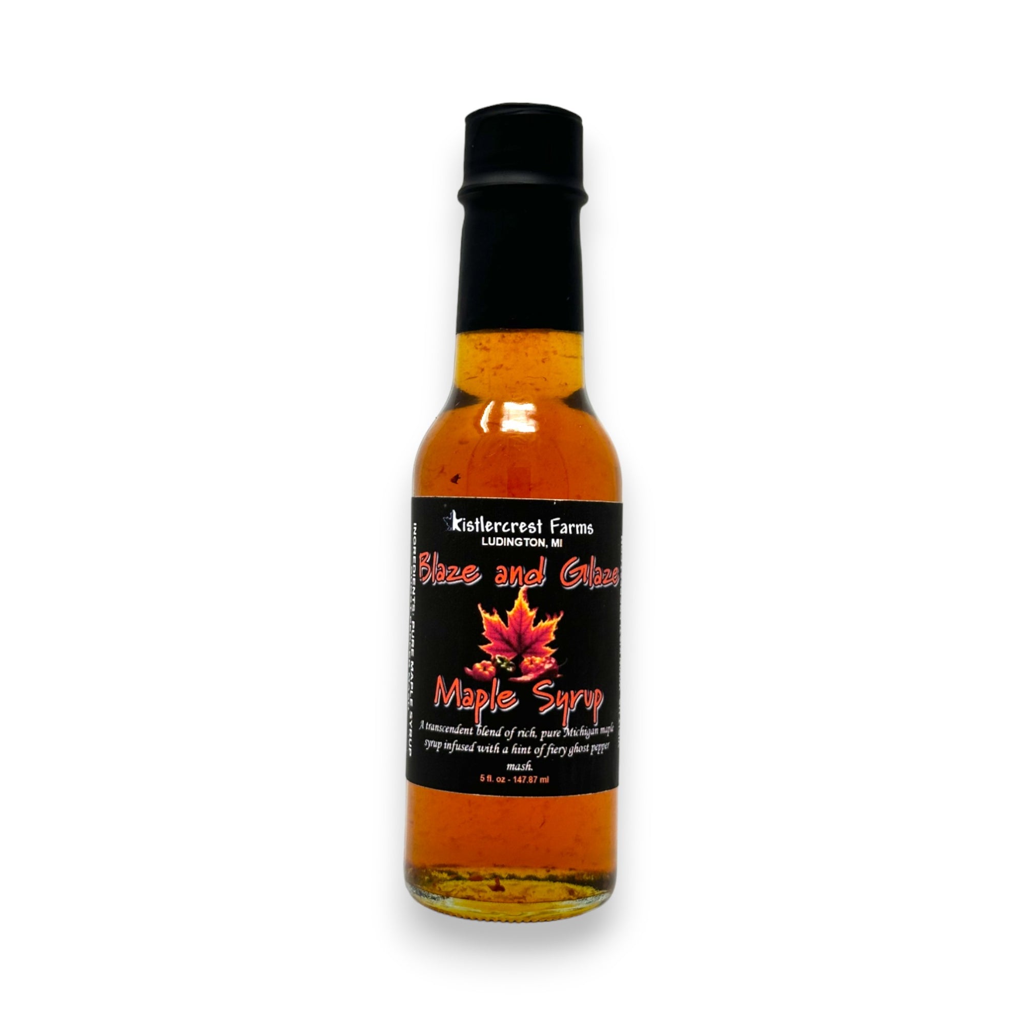Blaze and Glaze Hot Maple Syrup - The Roadside