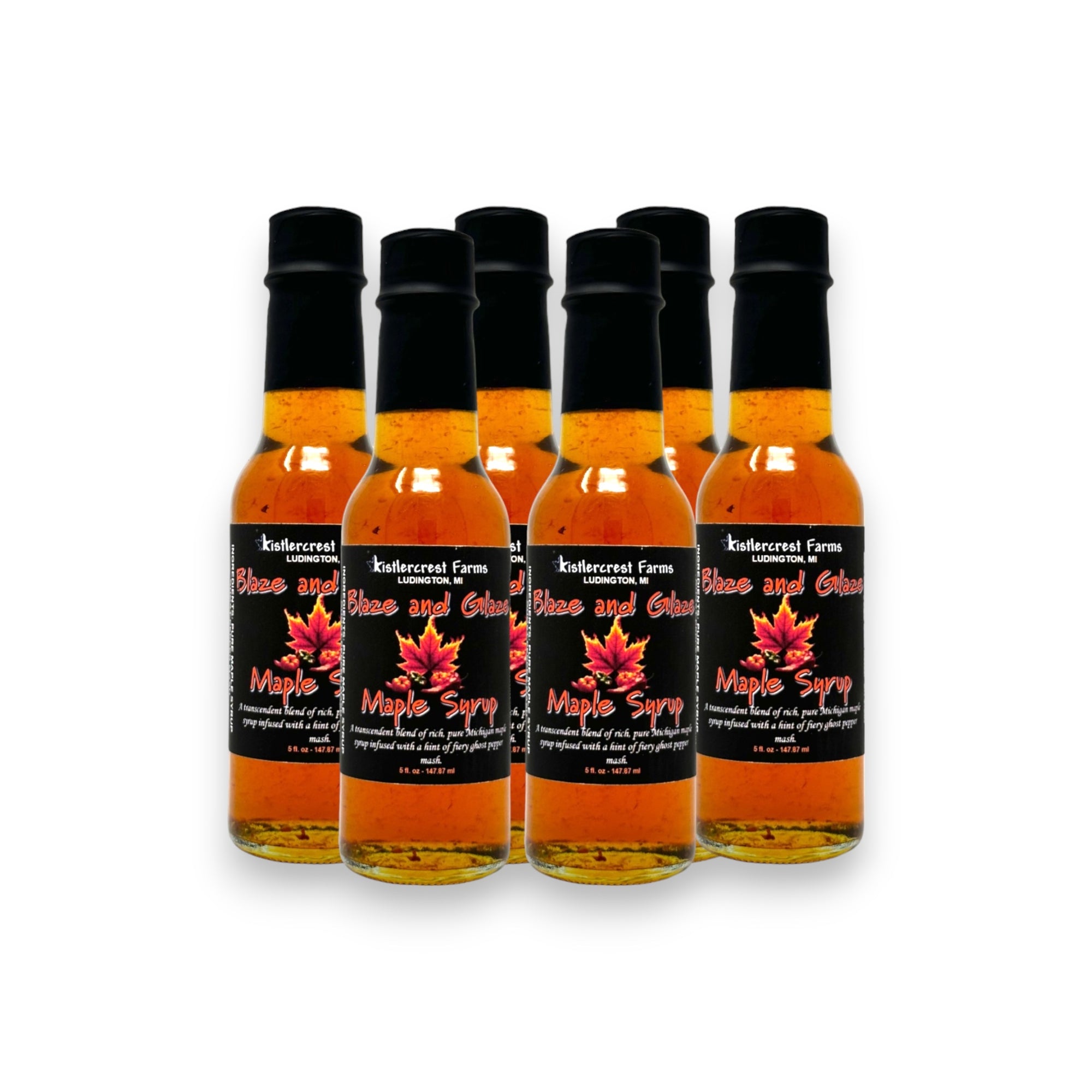 Blaze and Glaze Hot Maple Syrup - The Roadside