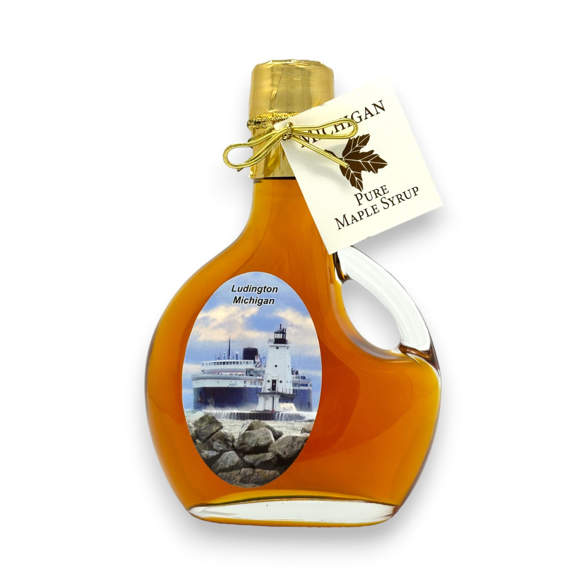 Pure Michigan Maple Syrup -  250ML Glass Bottle.