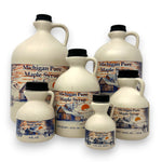 Pure Michigan Maple Syrup Jug.