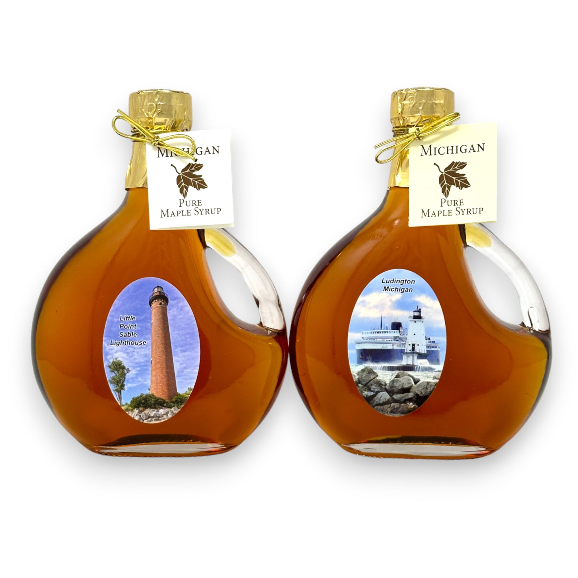 Pure Michigan Maple Syrup -  500 ML Glass Bottle.