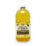 Jus de pomme de qualité supérieure Indian Summer, fabriqué à partir de pommes fraîchement pressées, 64 fl oz