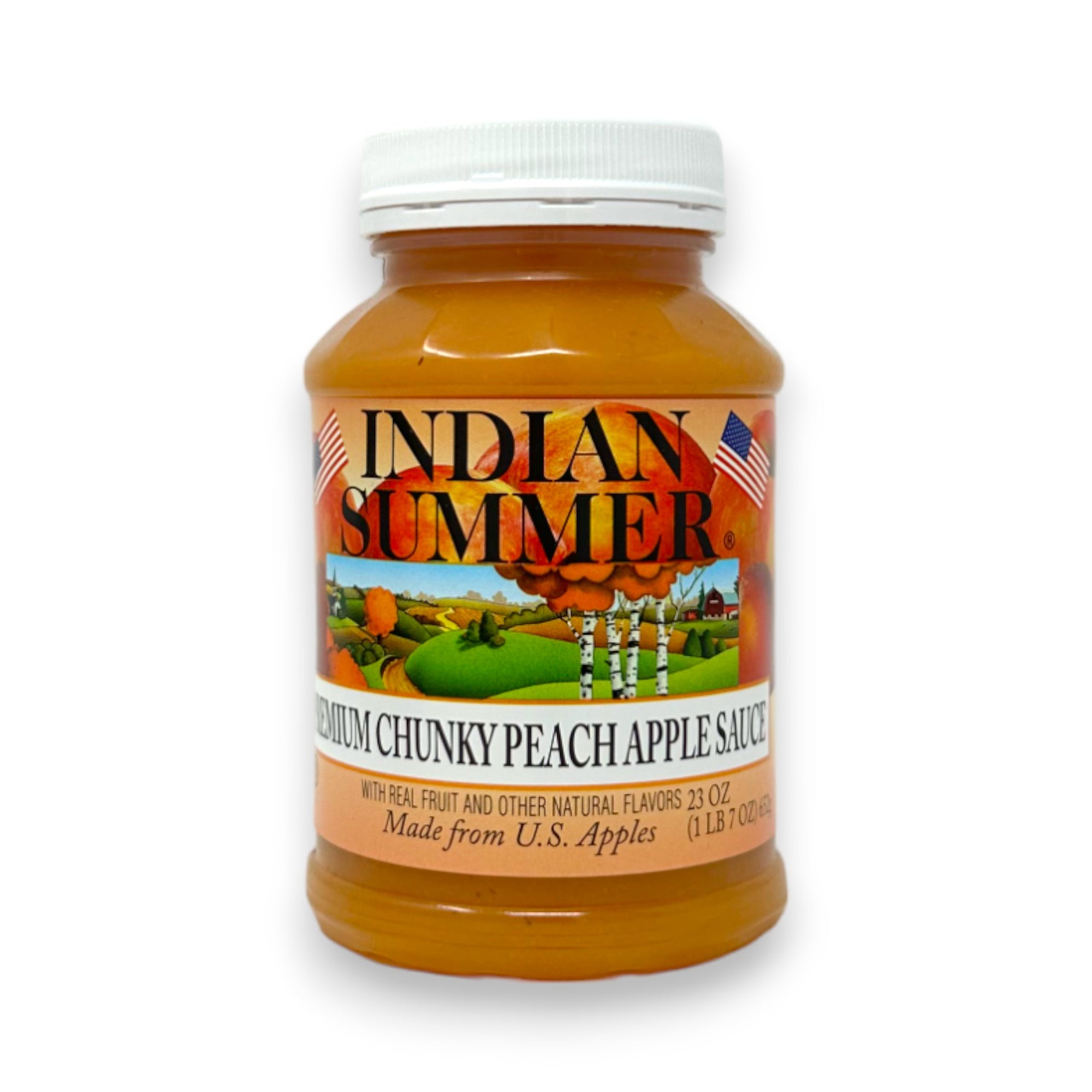 Indian Summer Premium Chunky Peach Applesauce