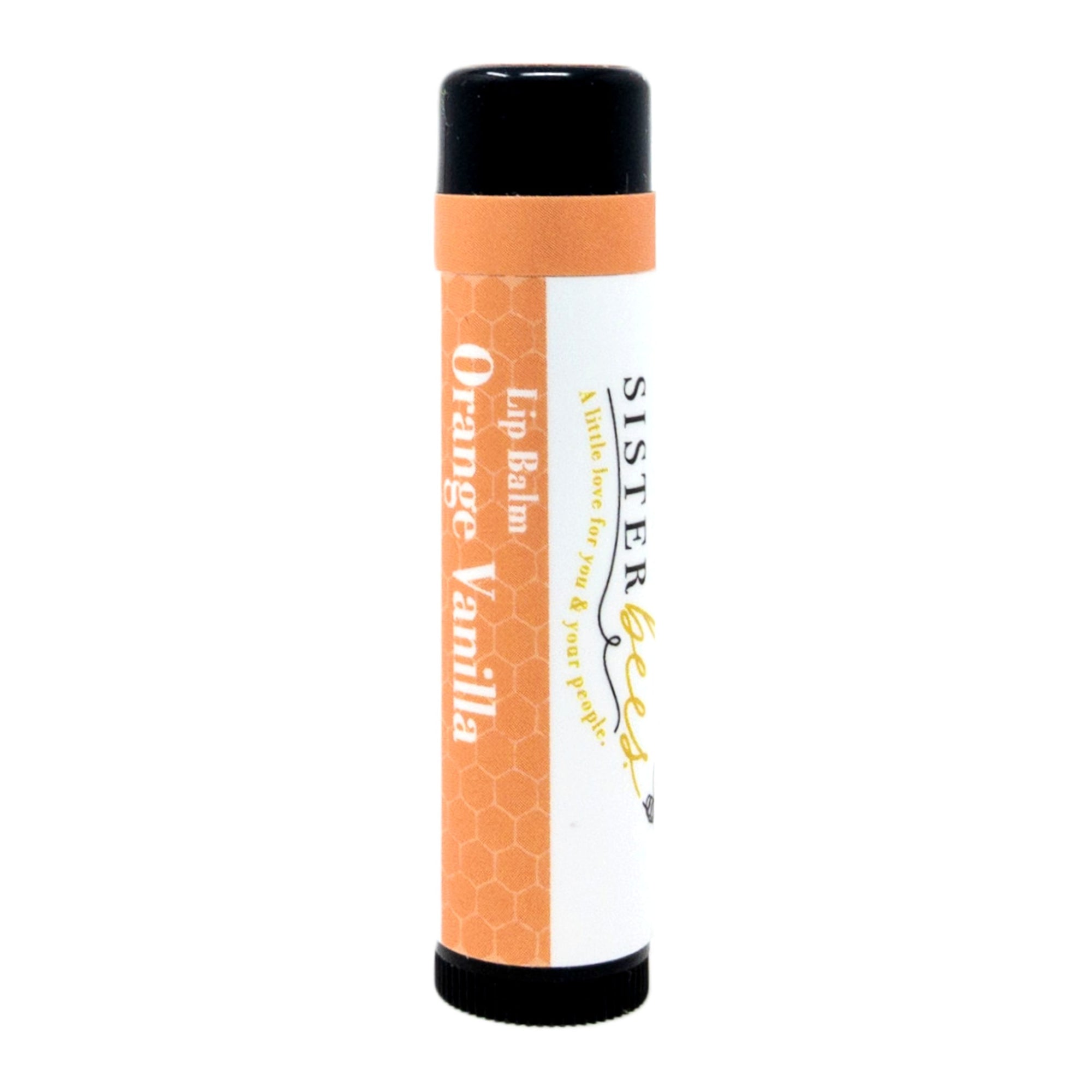 Orange Vanilla All Natural Beeswax Lip Balm - The Roadside