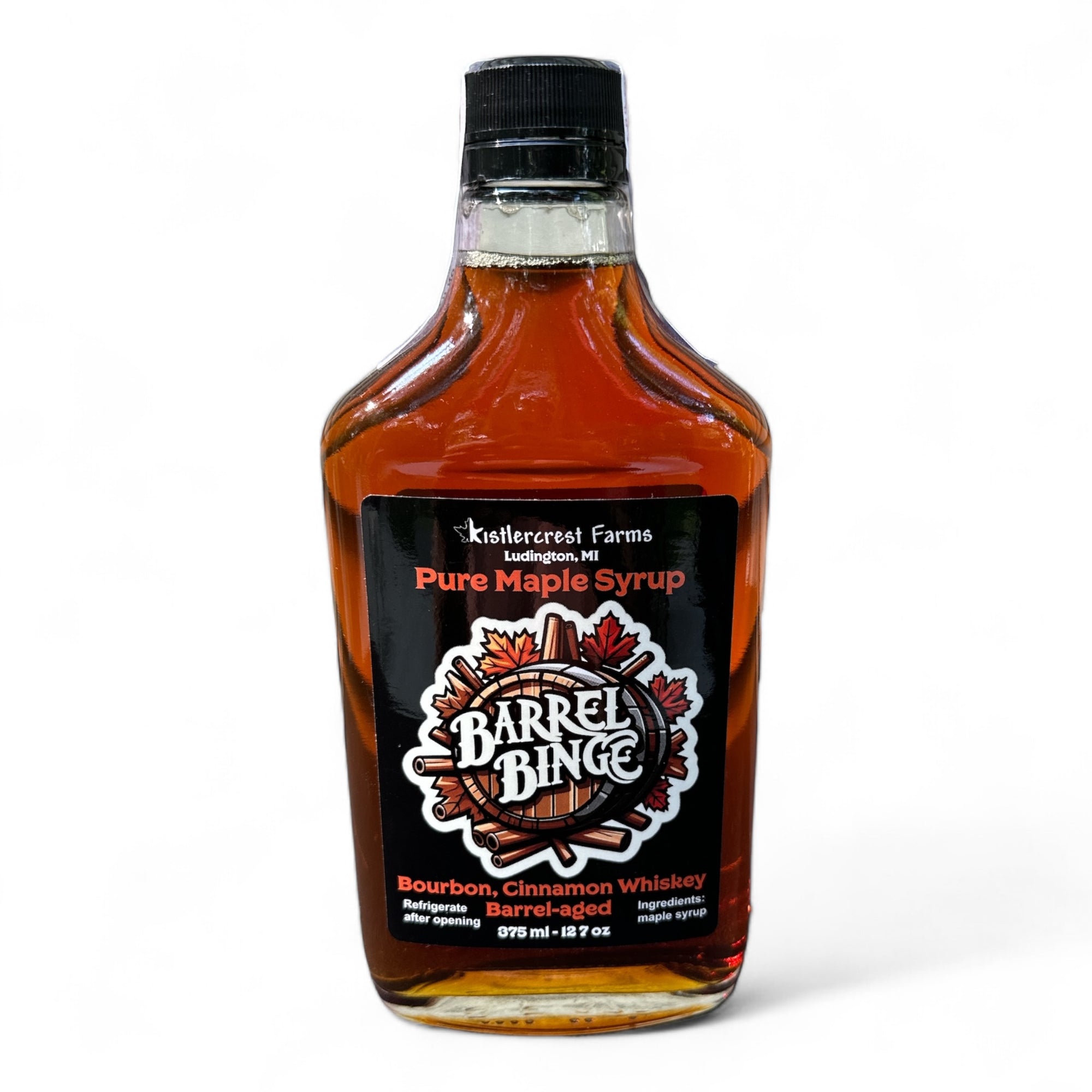 Barrel Binge - Whisky bourbon con canela y jarabe de arce añejado en barrica