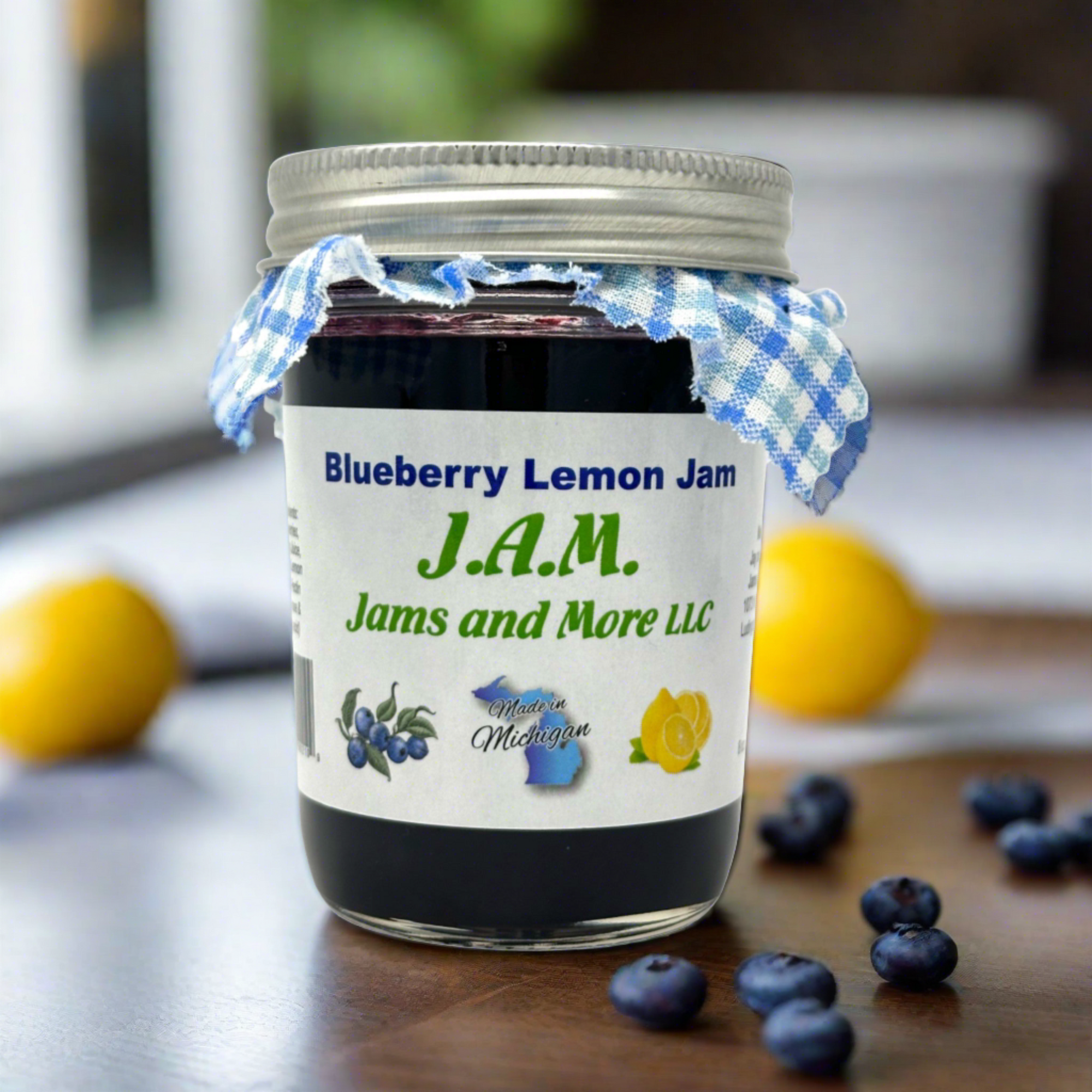 Blueberry Lemon Jam - The Roadside
